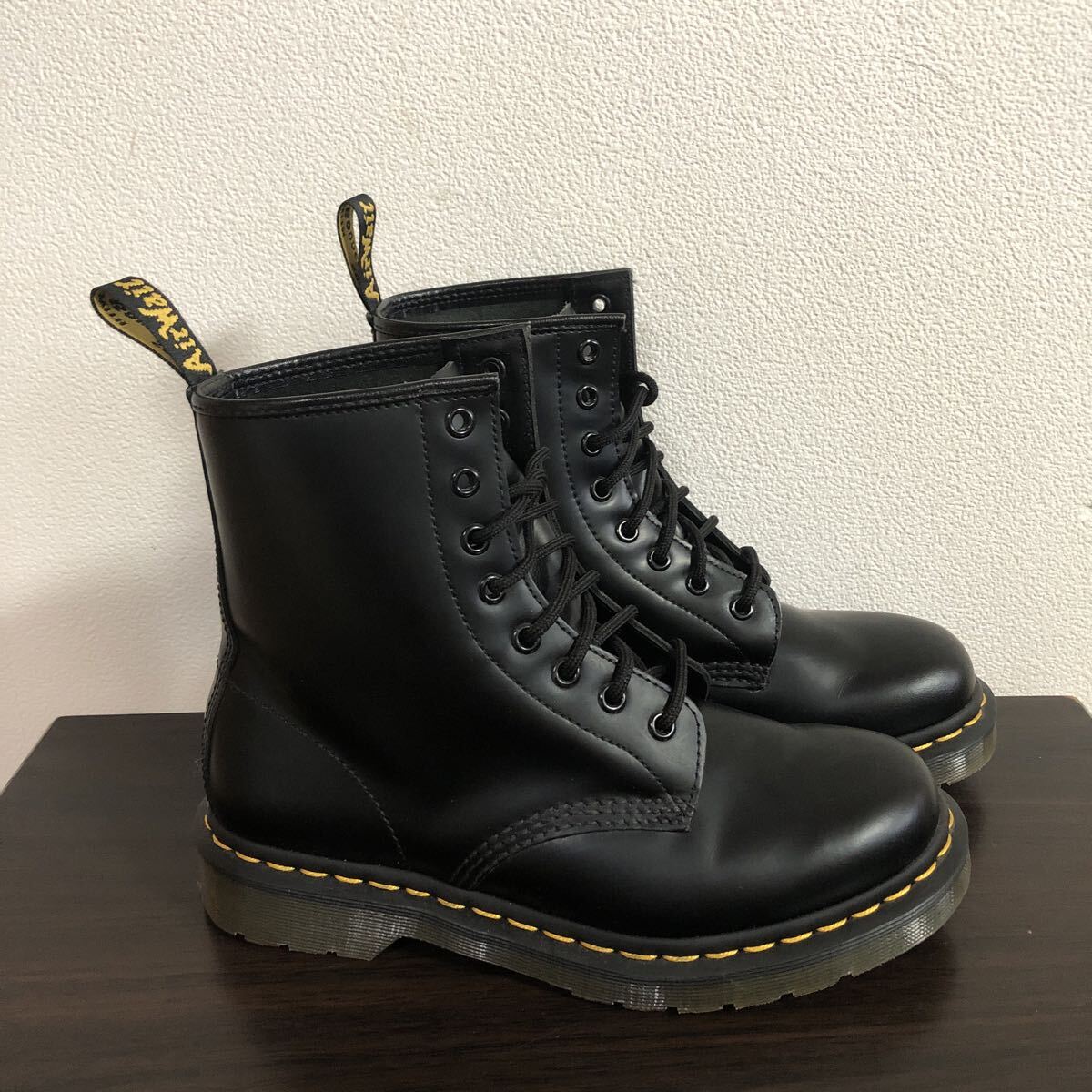 【返品OK】ドクターマーチン　UK5　US6　約24.5㎝　 1460　8ホールブーツ　　ブラック　【Dr.Martens】_画像2