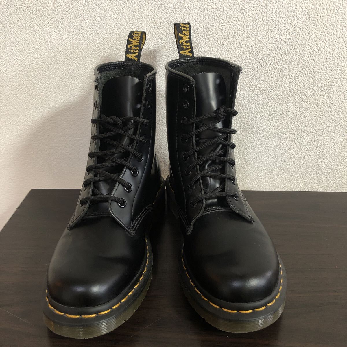 【返品OK】ドクターマーチン　UK5　US6　約24.5㎝　 1460　8ホールブーツ　　ブラック　【Dr.Martens】_画像1