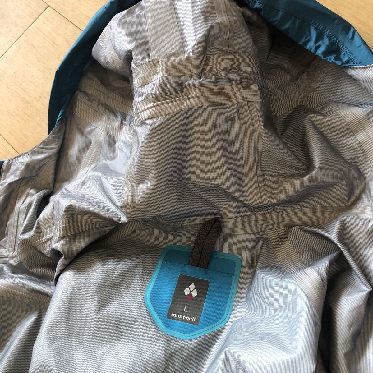 【返品OK】モンベル　レディースL　#1128345　サンダーパス ジャケット　ドライテック3レイヤー【mont-bell】_画像5