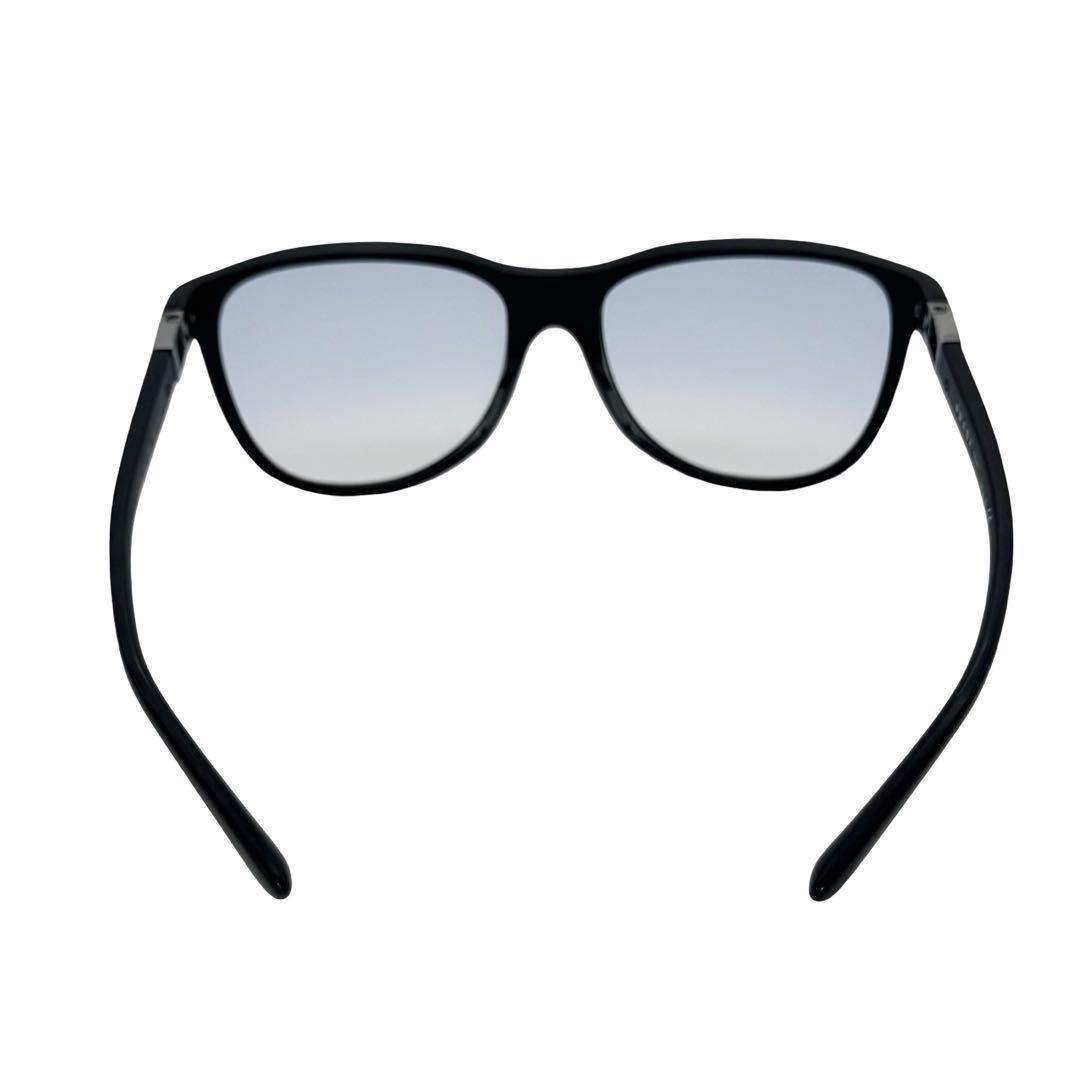 PRADA プラダ 度入り サングラス ブラックフレーム スクエア型 ユニセックス メンズ レディース 箱付き イタリア製_画像4