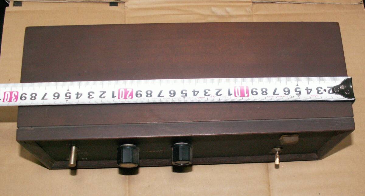 レトロオーディオ機器　QUP-01　動作未確認 貴重品　（アンプ　プリアンプ）　＃Ｃ_画像8
