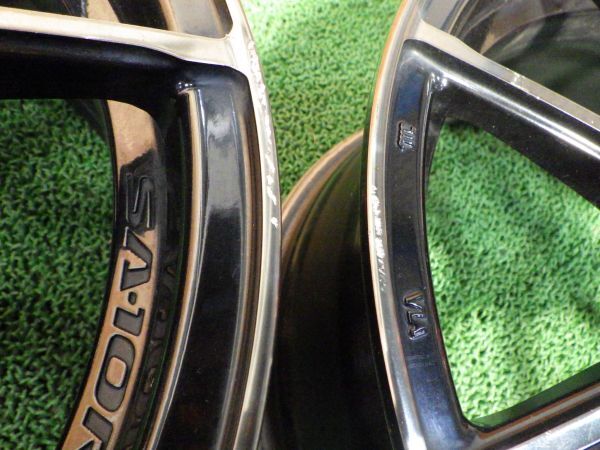 WEDS SPORT SA-10R 社外アルミホイール 17×7 100-4H +43 ハブ径65【4本/17インチ/ウェッズ スポーツ/軽量ホイール】手渡し可_画像10