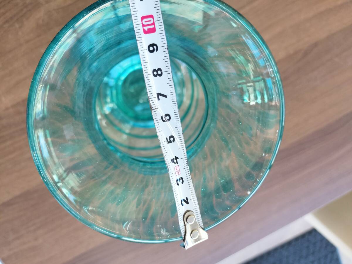 小樽　北一硝子　花瓶　フラワーベース_画像4