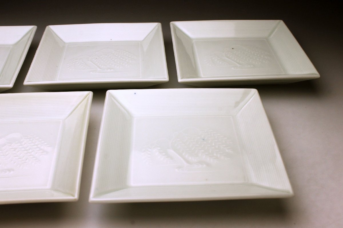 [ более .] Kyoyaki . кувшин "hu" . синий белый фарфор . документ 4 person .. тарелка 5 листов .* чайная посуда нет царапина прекрасный товар < включение в покупку возможно >