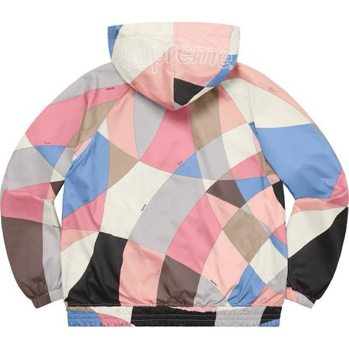 Supreme シュプリーム Emilio Pucci Sport Jacket エミリオプッチ スポーツジャケット Lサイズ 21SS マルチカラー ナイロンジャケット_画像2