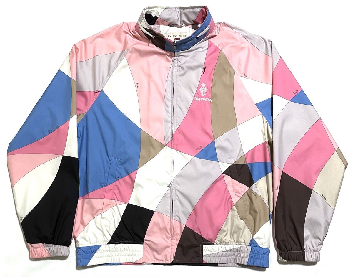 Supreme シュプリーム Emilio Pucci Sport Jacket エミリオプッチ スポーツジャケット Lサイズ 21SS マルチカラー ナイロンジャケット_画像3