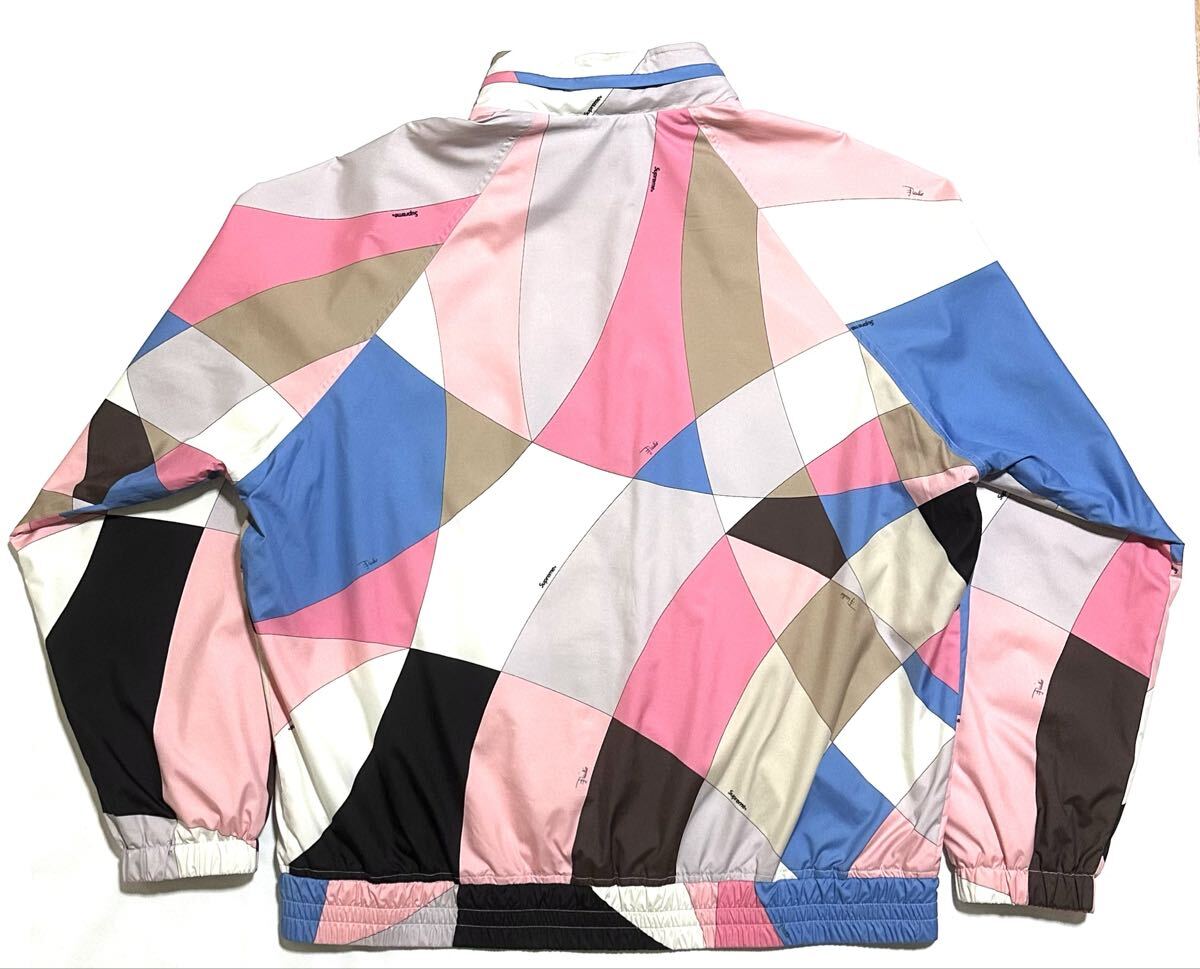 Supreme シュプリーム Emilio Pucci Sport Jacket エミリオプッチ スポーツジャケット Lサイズ 21SS マルチカラー ナイロンジャケット_画像4