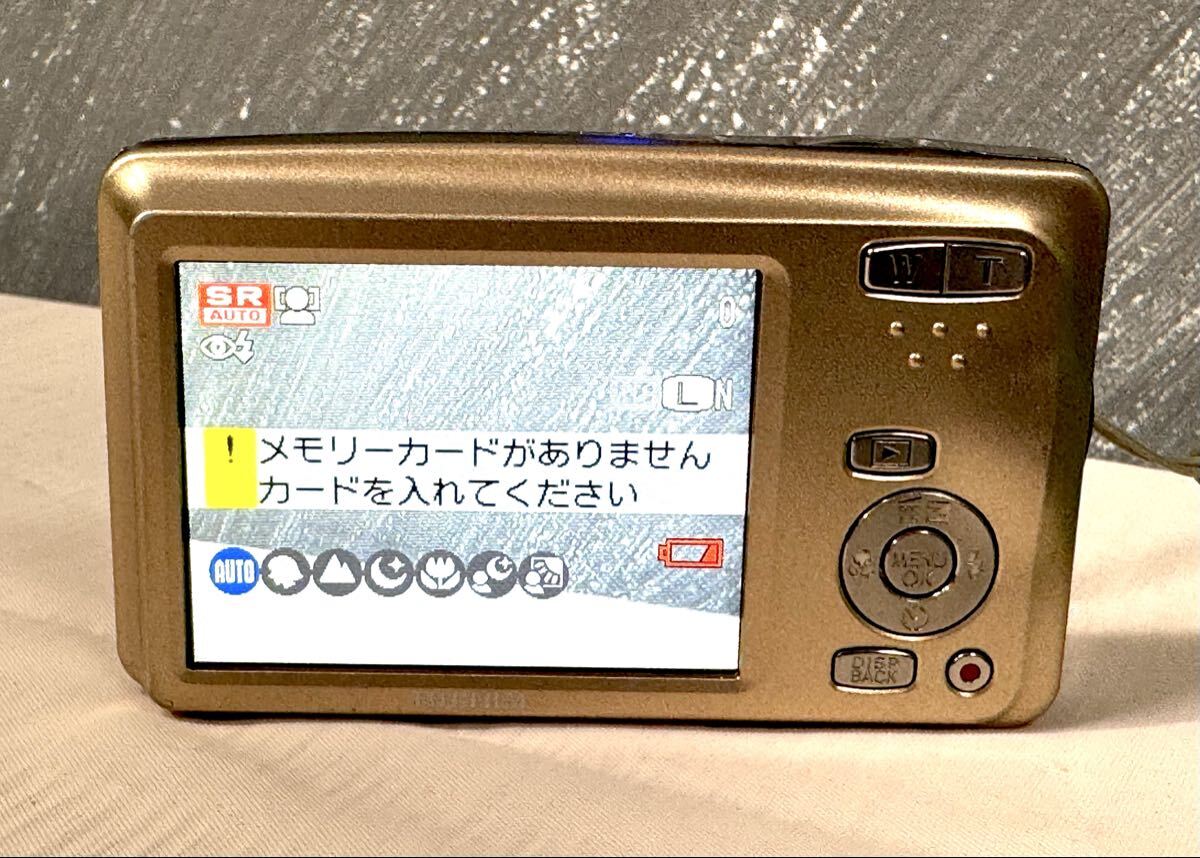 【シャッター＆フラッシュOK】簡(jiǎn)易動(dòng)作確認(rèn)済 FUJIFILM フジフィルム ファインピクス FinePix JX700 コンデジ デジカメ バッテリー付
