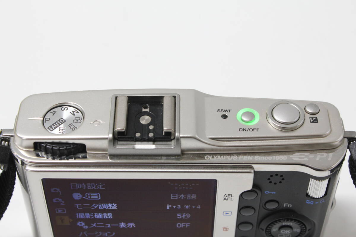 【ジャンク品】OLYMPUS/PEN E-P1/ミラーレス一眼 ⑥