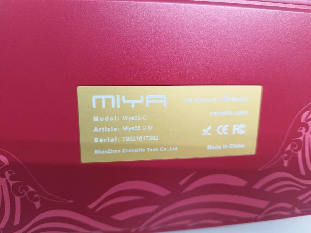 【良品】VARMILO Ducky X MIYA/Miya68-C/キーボード/有線/緑軸_画像5