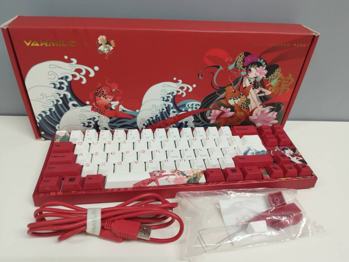 【良品】VARMILO Ducky X MIYA/Miya68-C/キーボード/有線/緑軸_画像1