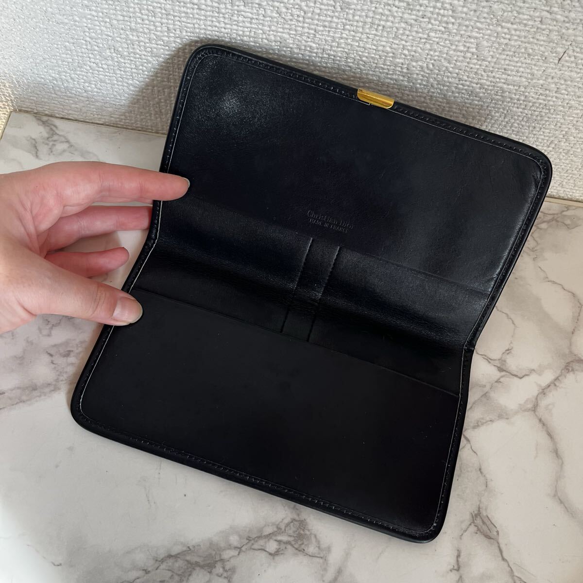 美品 Dior クリスチャン ディオール 長(zhǎng)財(cái)布