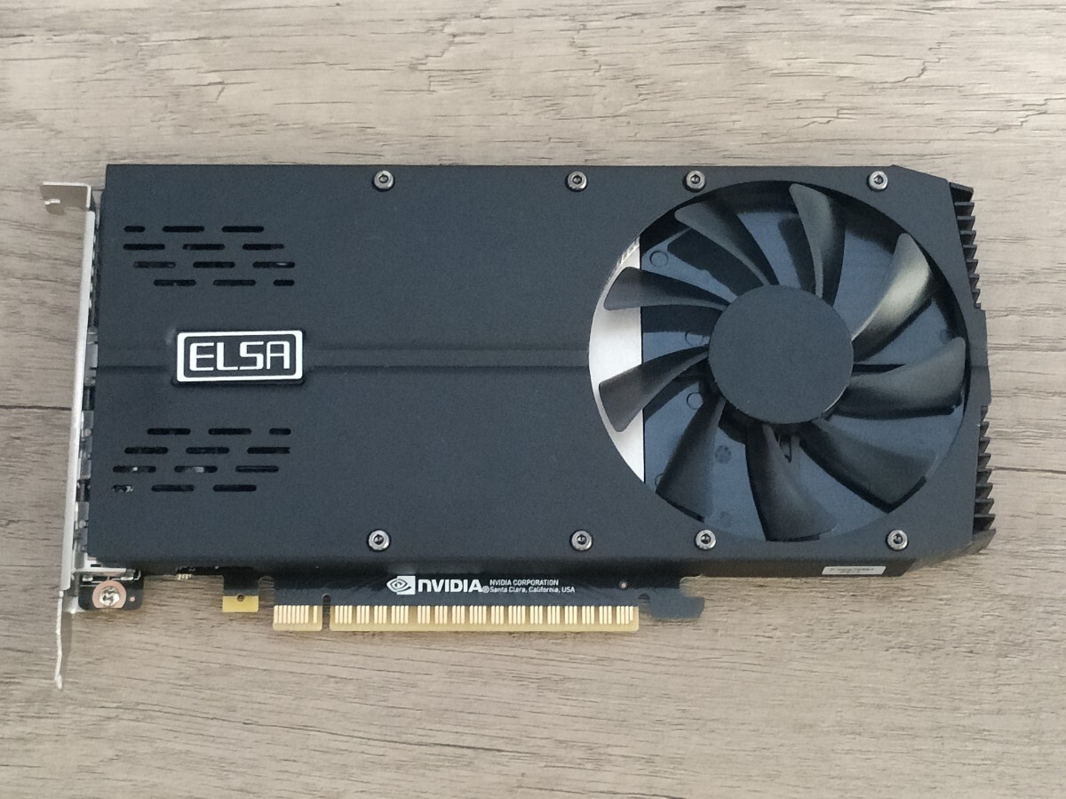 NVIDIA ELSA GeForce GTX1650 4GB SP 【グラフィックボード】