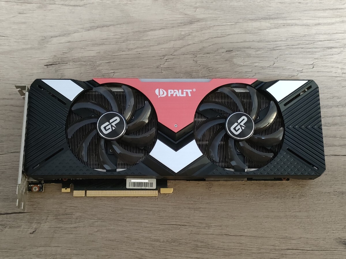 NVIDIA Palit GeForce RTX2080 8GB DUAL 【グラフィックボード】