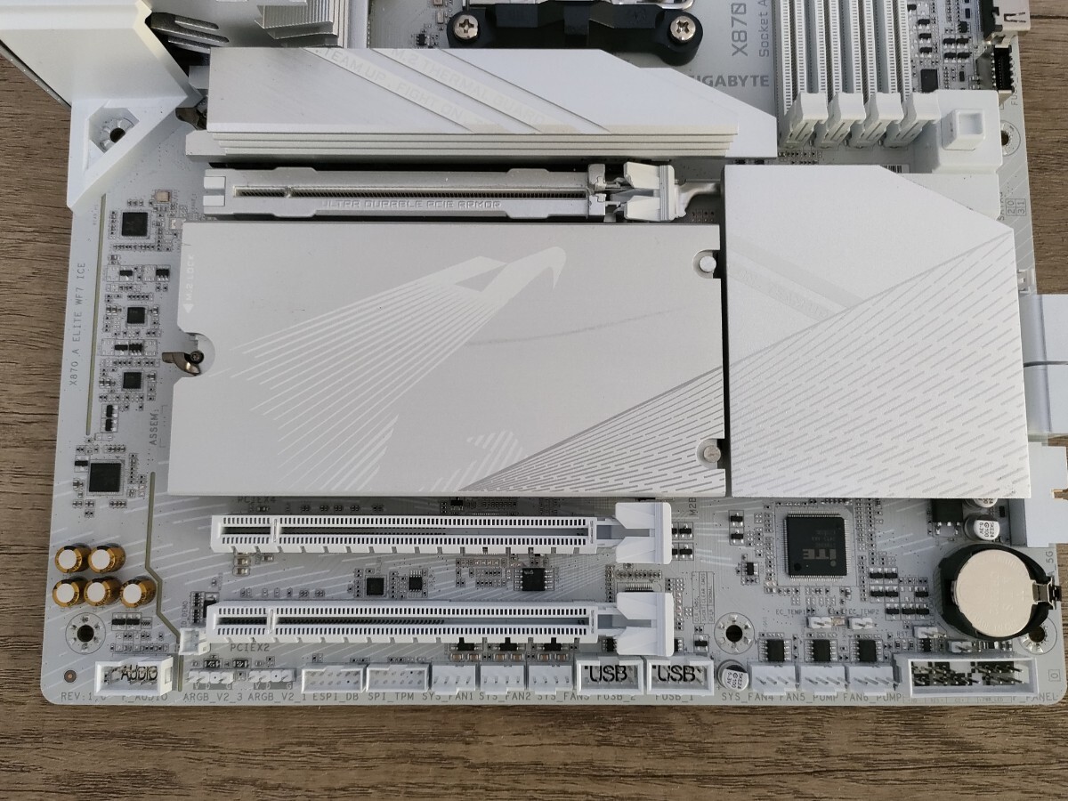 GIGABYTE AORUS DDR5 ELITE WIFI7 ICE 【マザーボード】