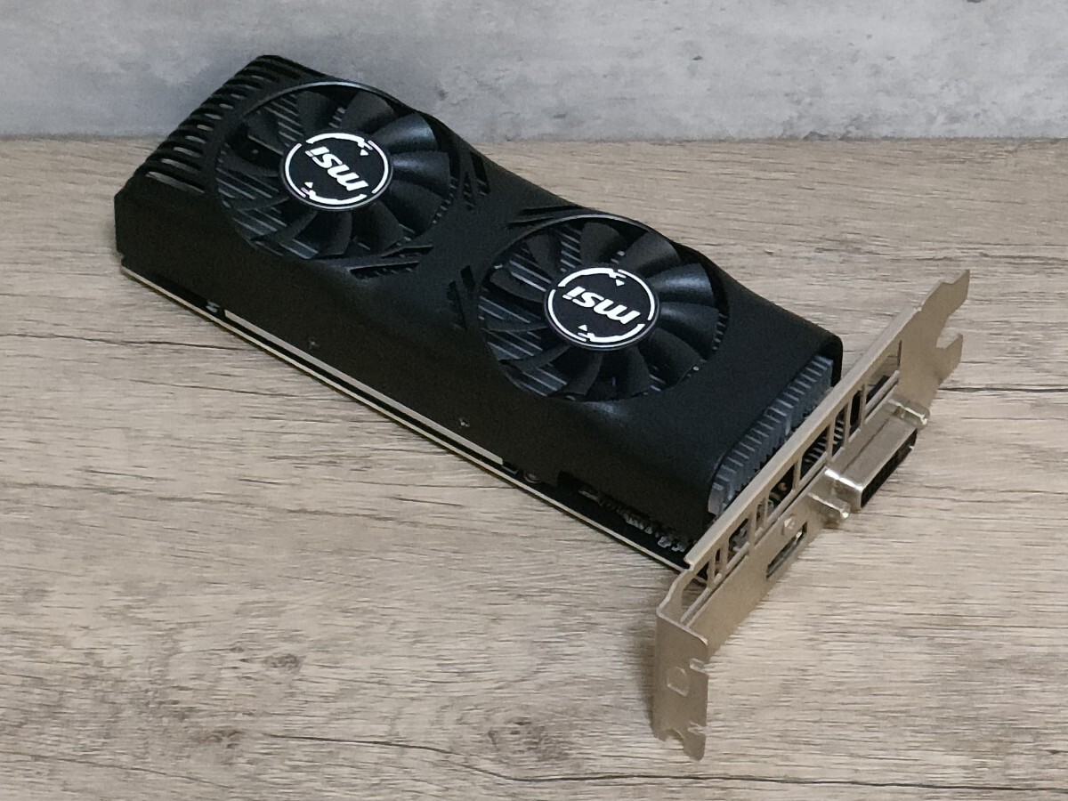 NVIDIA MSI GeForce GTX1650 4GB LP 【グラフィックボード】
