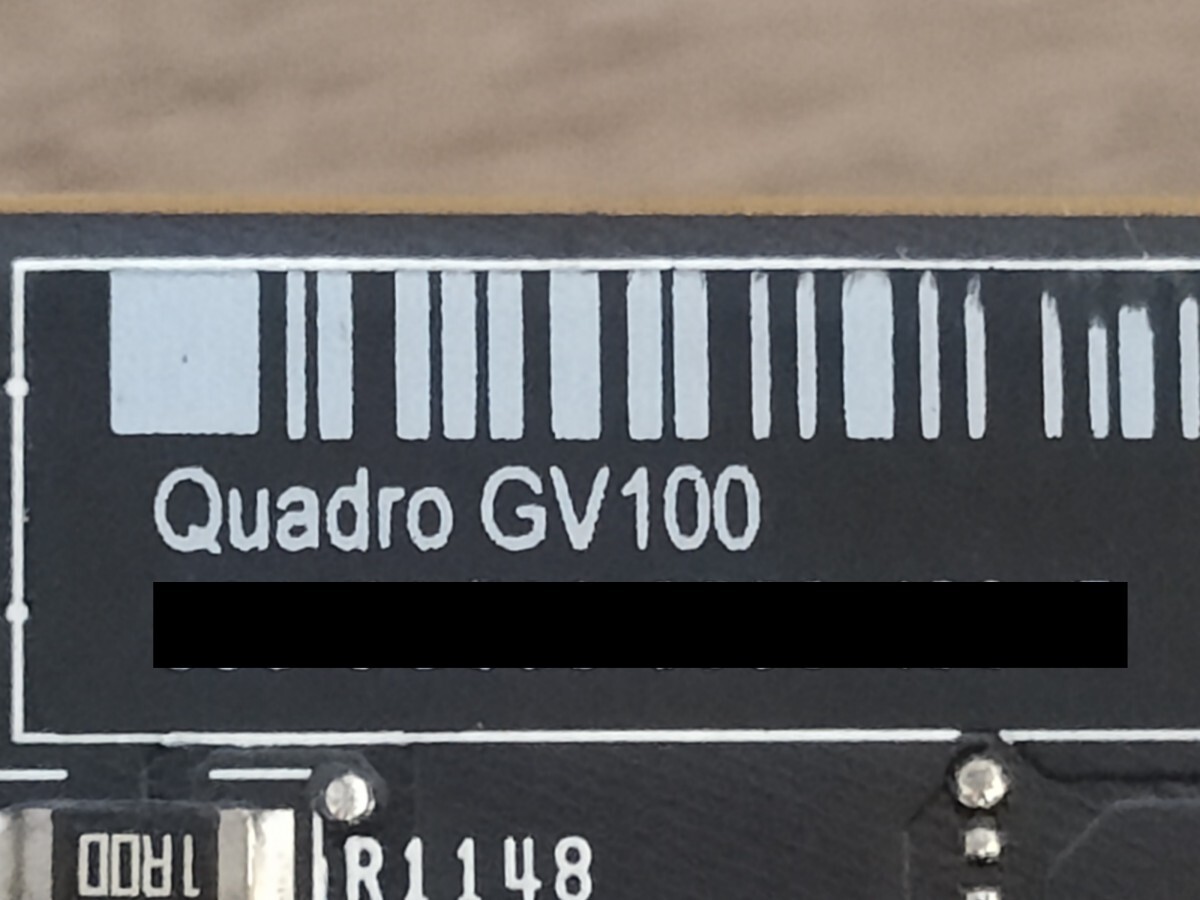 NVIDIA Quadro GV100 32GB 【グラフィックボード】
