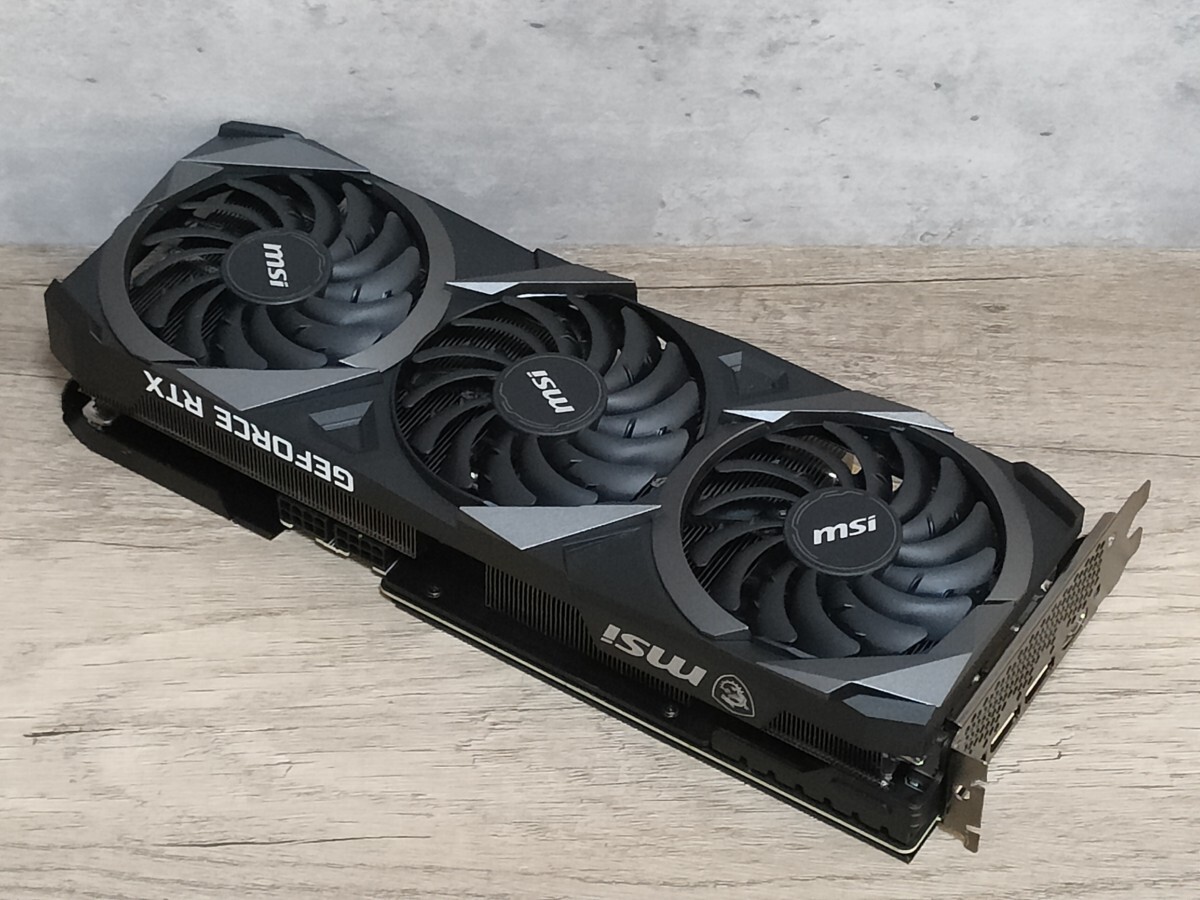 NVIDIA MSI GeForce RTX3070Ti 8GB VENTUS 3X 【グラフィックボード】