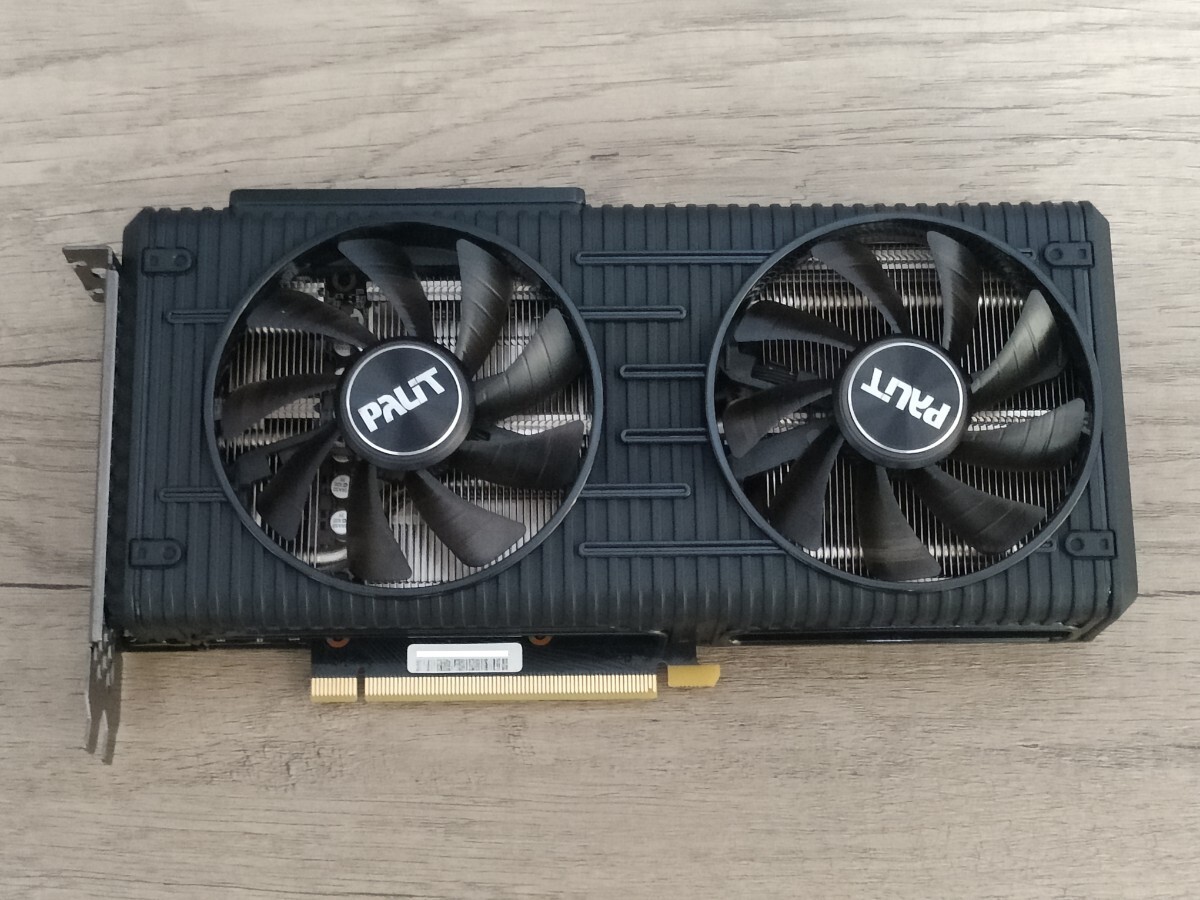 NVIDIA Palit GeForce RTX3060Ti 8GB DUAL 【グラフィックボード】