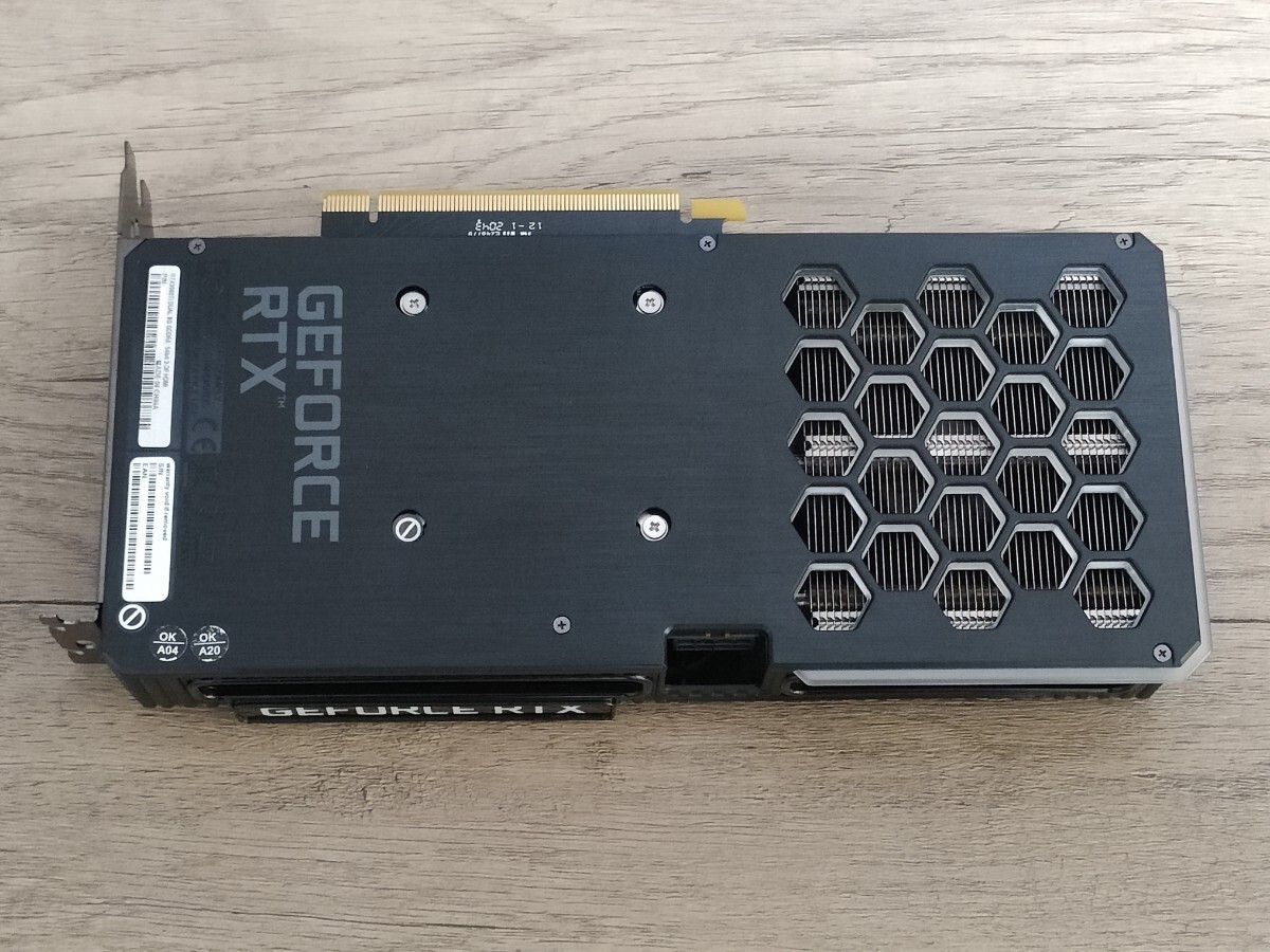 NVIDIA Palit GeForce RTX3060Ti 8GB DUAL 【グラフィックボード】