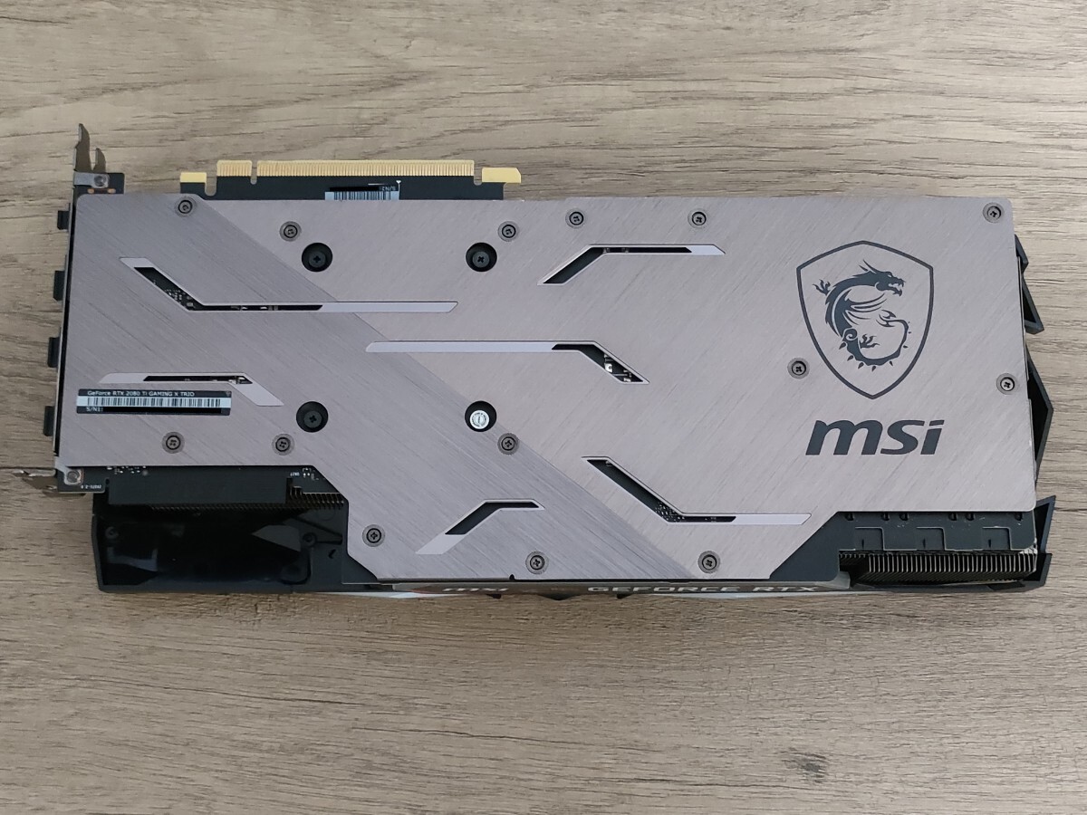NVIDIA MSI GeForce RTX2080Ti 11GB GAMING X TRIO 【グラフィックボード】