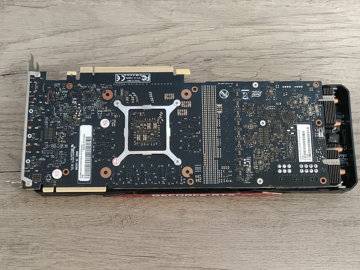 NVIDIA Palit GeForce RTX2080 8GB DUAL 【グラフィックボード】