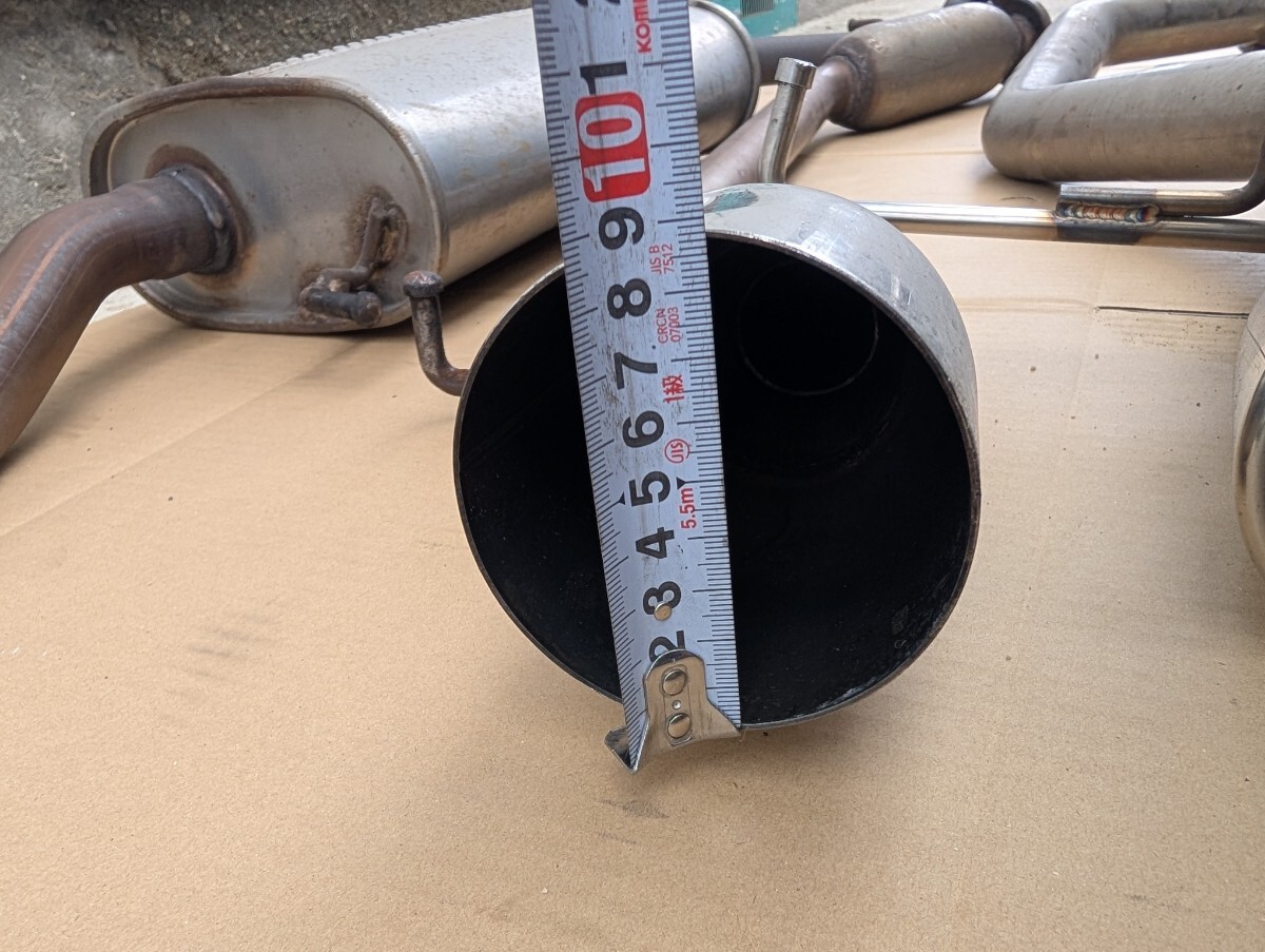 ムーヴ マフラー純正＋社外