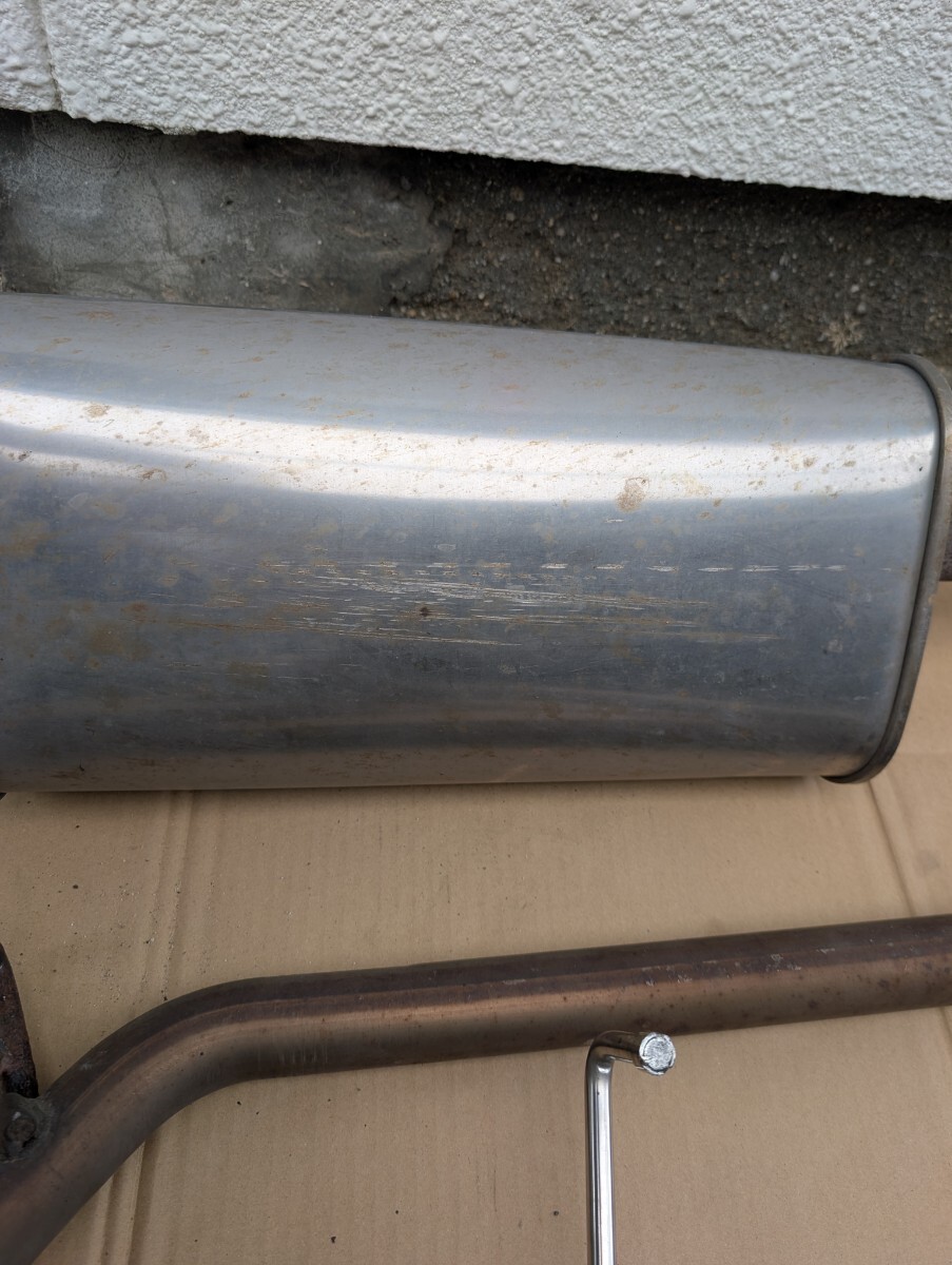 ムーヴ マフラー純正＋社外