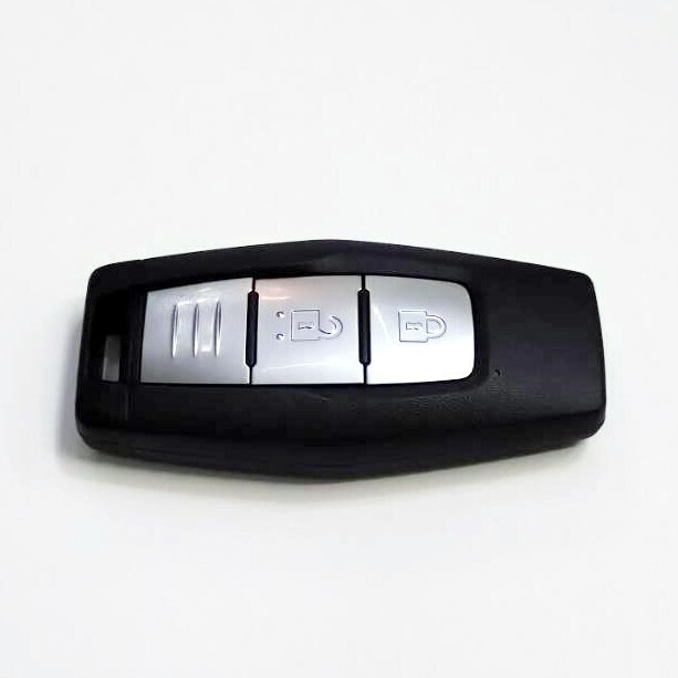 新品即決 三菱 トライトン 社外 ブランクキー ２ボタン ミツビシ LC2T 新型 スマートキー スペアキー 合鍵 リモコンキー キーレス TRITON