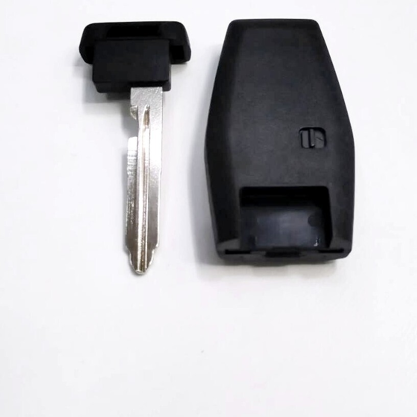 新品即決 三菱 トライトン 社外 ブランクキー ２ボタン ミツビシ LC2T 新型 スマートキー スペアキー 合鍵 リモコンキー キーレス TRITON