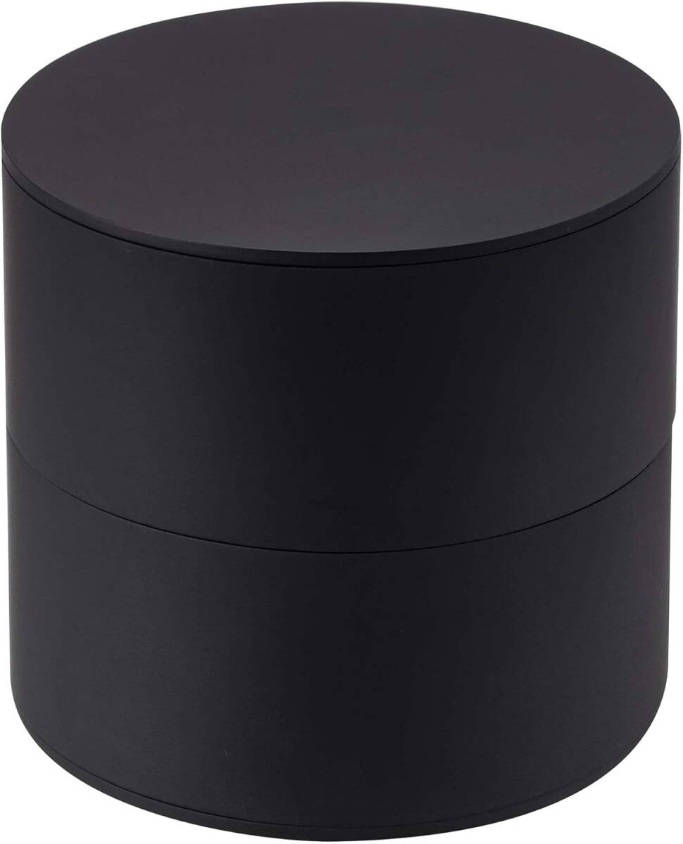 山崎実業 tower アクセサリートレー タワー 深型 黒 ギフト 便利 新品 シンプル おしゃれ 送料無料 5709_画像2