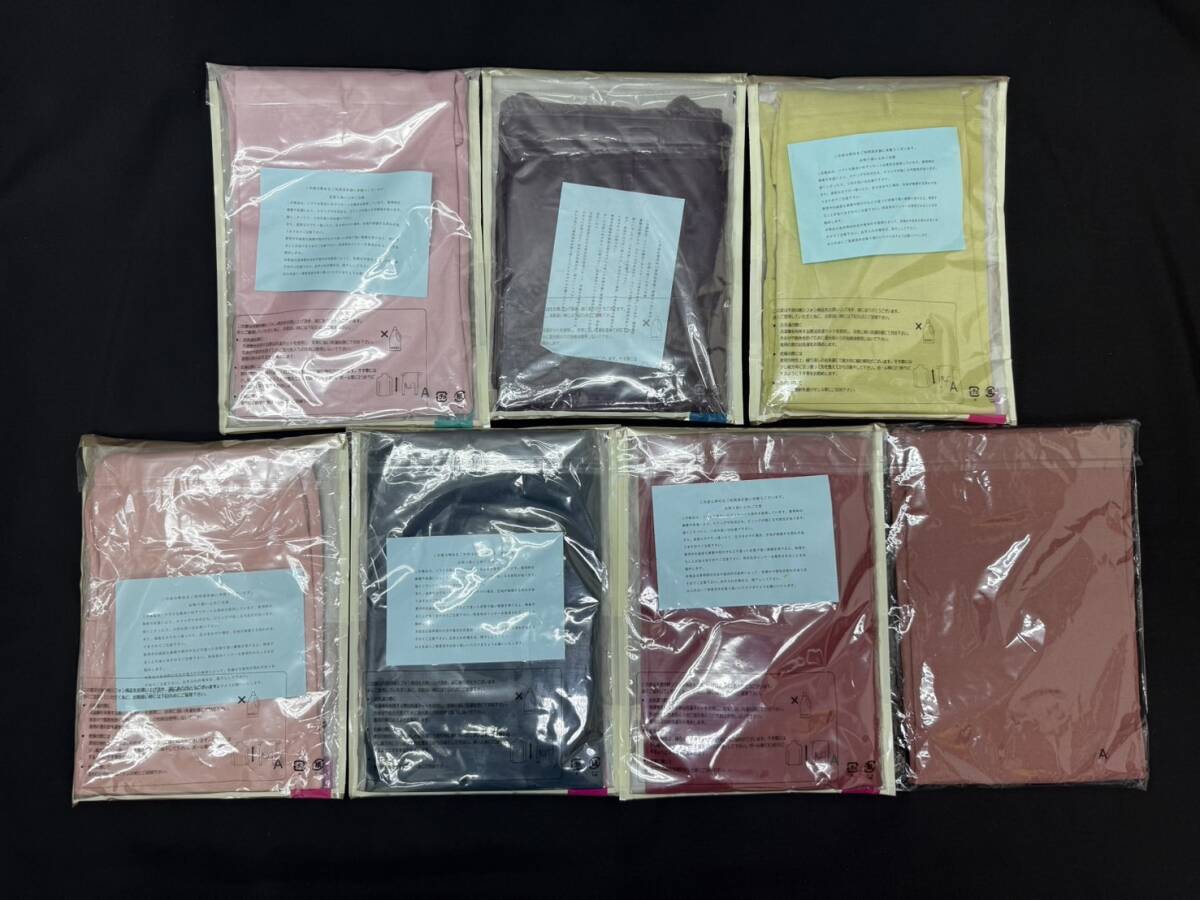 未使用保管品 おまとめ7點(diǎn) 天使の綿シフォン 長(zhǎng)袖 綿100％ サイズM1枚/L5枚/LL1枚 レディース 婦人服 WA293