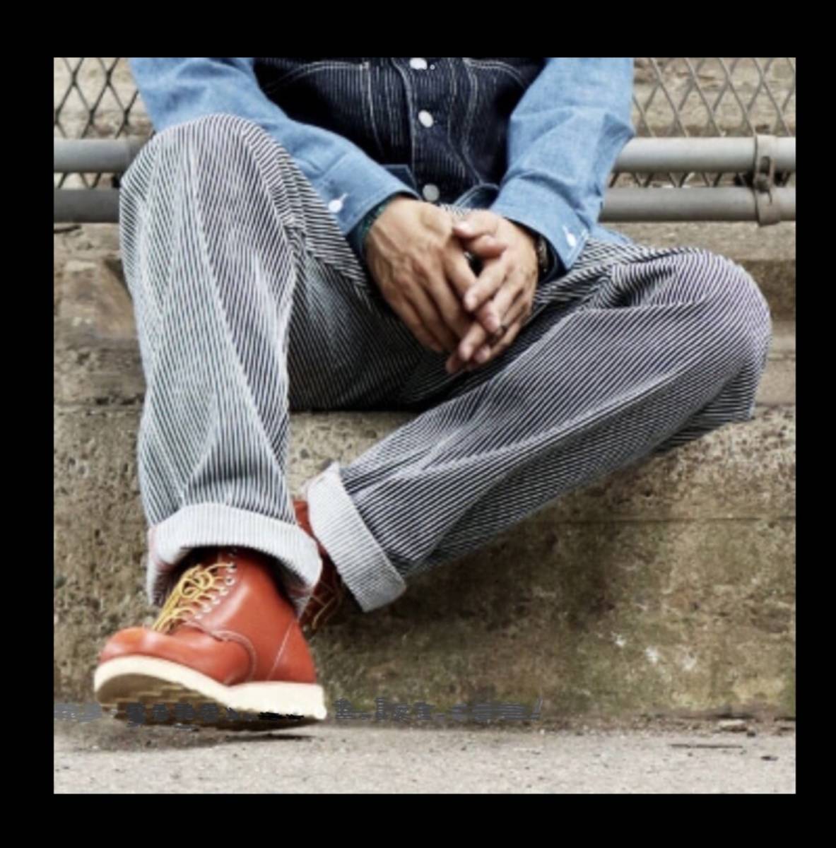 児島ジーンズ★新品★1200★ペインターパンツ【32inch】ヒッコリー★rnb-1200★Hooklet★日本製★アメリカンロングリバー55★世田谷ベース_画像3