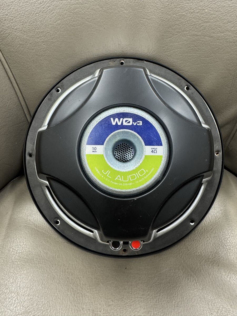 JL AUDIO スーパーウーファー W0v3 Series 10 4-ohm subwoofer 検索 サブウーファー 10インチ denon マッキントッシュ カーオーディオ