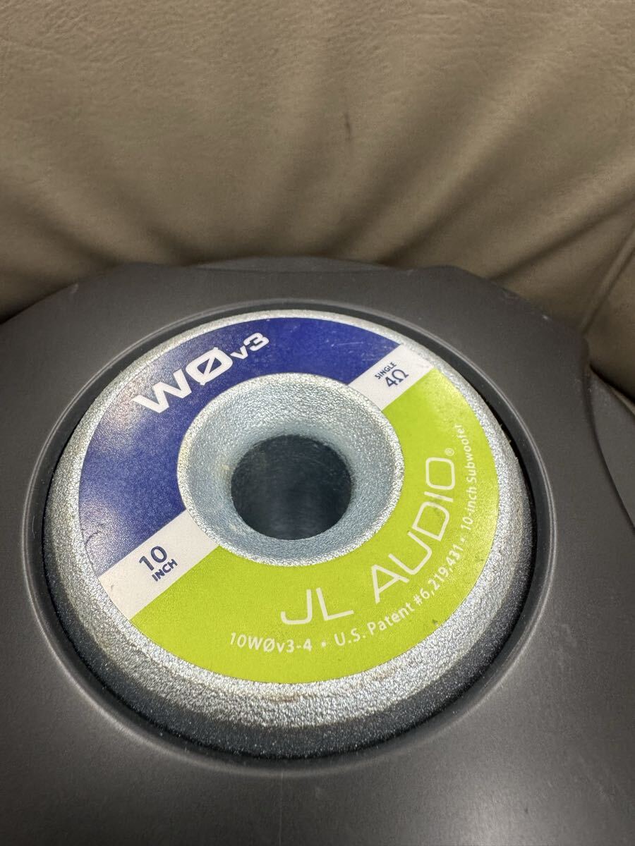 JL AUDIO スーパーウーファー W0v3 Series 10 4-ohm subwoofer 検索 サブウーファー 10インチ denon マッキントッシュ カーオーディオ