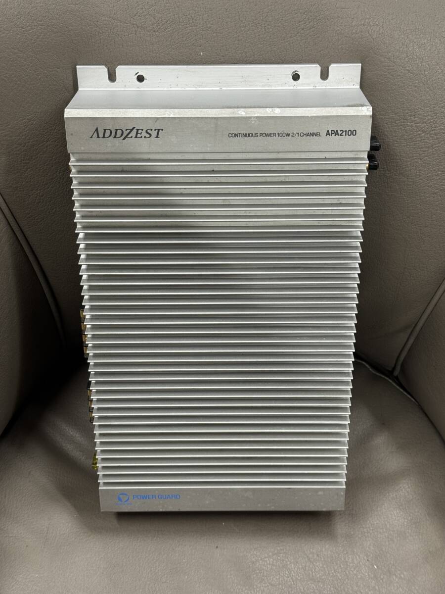 名機 ADDZEST アゼスト APA2100 2chアンプ パワーアンプ POWER GUARD 検索 A/D/S Macintosh DENON デノン マッキントッシュ カーステレオ