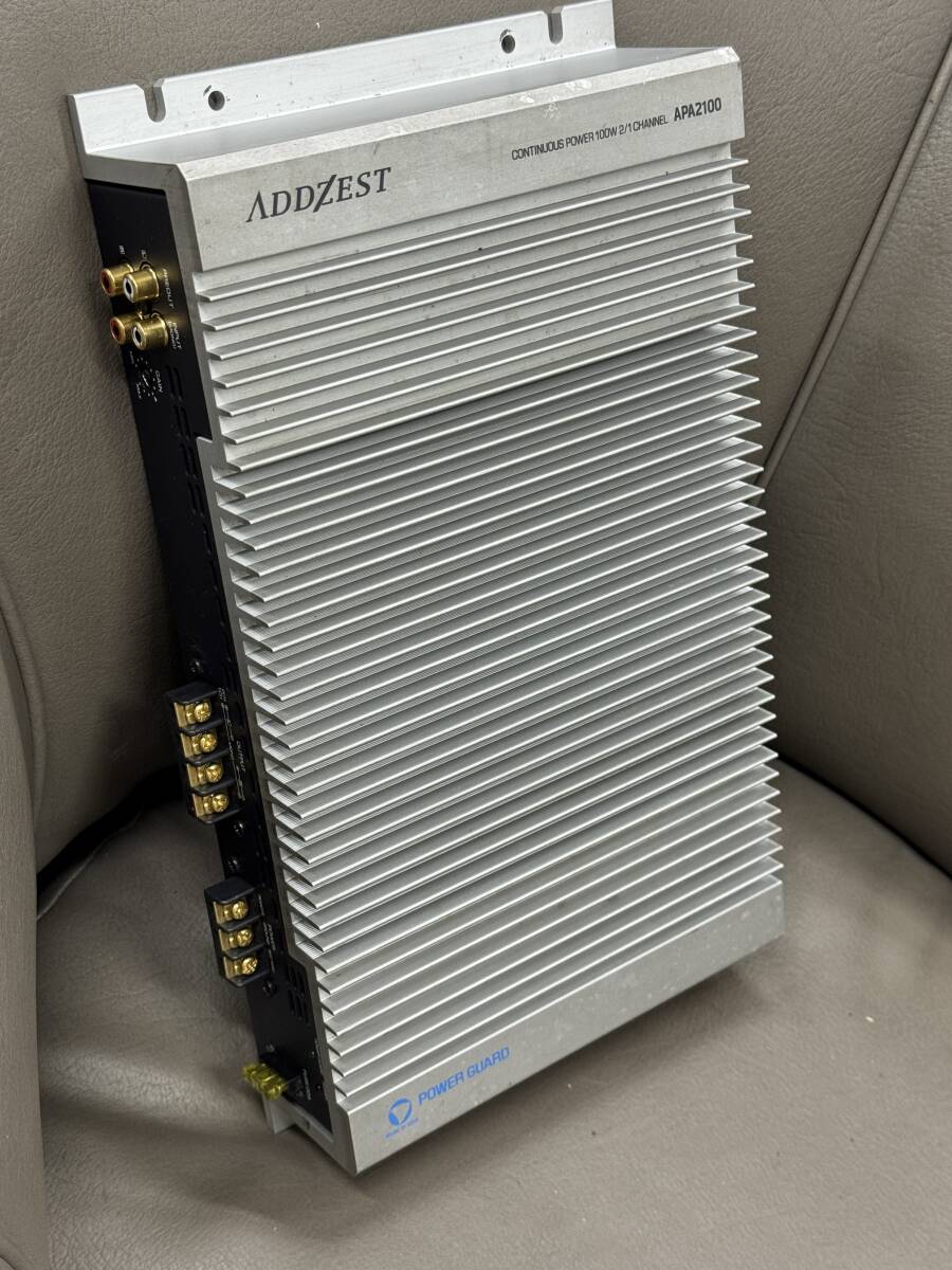 名機 ADDZEST アゼスト APA2100 2chアンプ パワーアンプ POWER GUARD 検索 A/D/S Macintosh DENON デノン マッキントッシュ カーステレオ