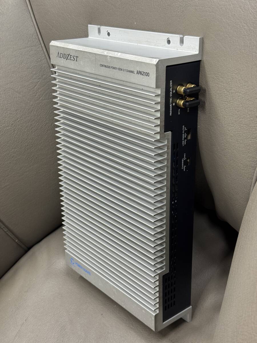 名機 ADDZEST アゼスト APA2100 2chアンプ パワーアンプ POWER GUARD 検索 A/D/S Macintosh DENON デノン マッキントッシュ カーステレオ