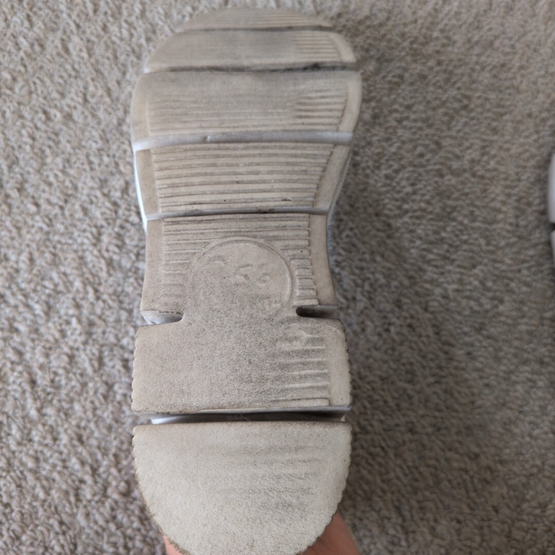 gomu56 ゴムゴム スニーカー 厚底スリッポン クリアグレー シルバー  スニーカー スリッポン GOMU ゴムゴム_画像6