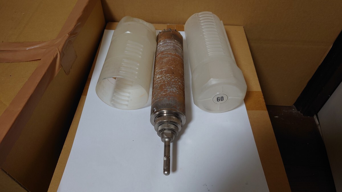 コアドリル　60Φ　L=約200　サイズ80　直接引取不可_画像1