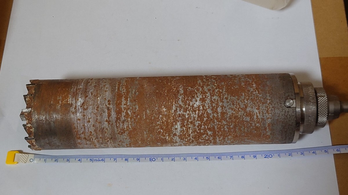 コアドリル　60Φ　L=約200　サイズ80　直接引取不可_画像9
