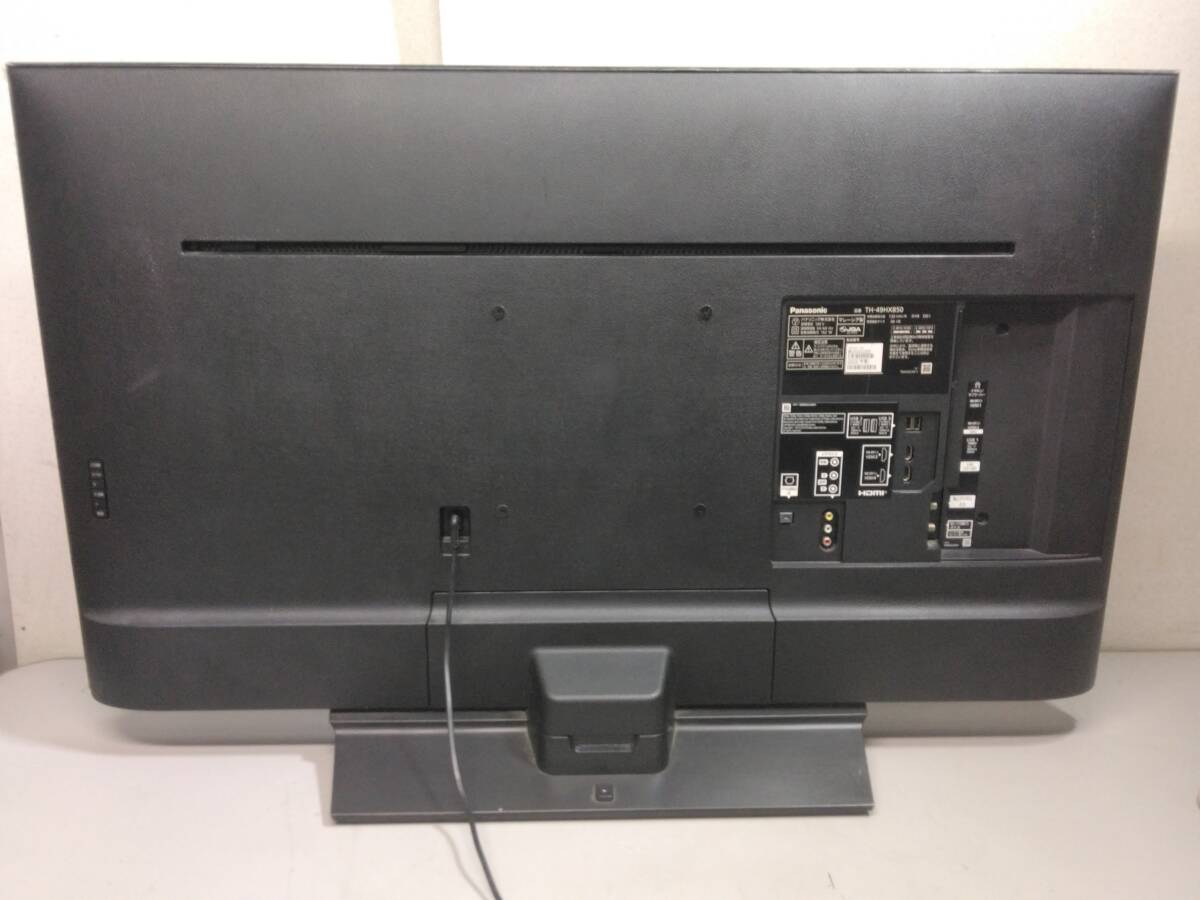 ジャンク品 液晶割れ 部品取り パナソニック 49V型 液晶 テレビ VIERA TH-49EX600 4K USB HDD録画対応 ジャンク品 Panasonic 液晶テレビ49V型TH-49GX850