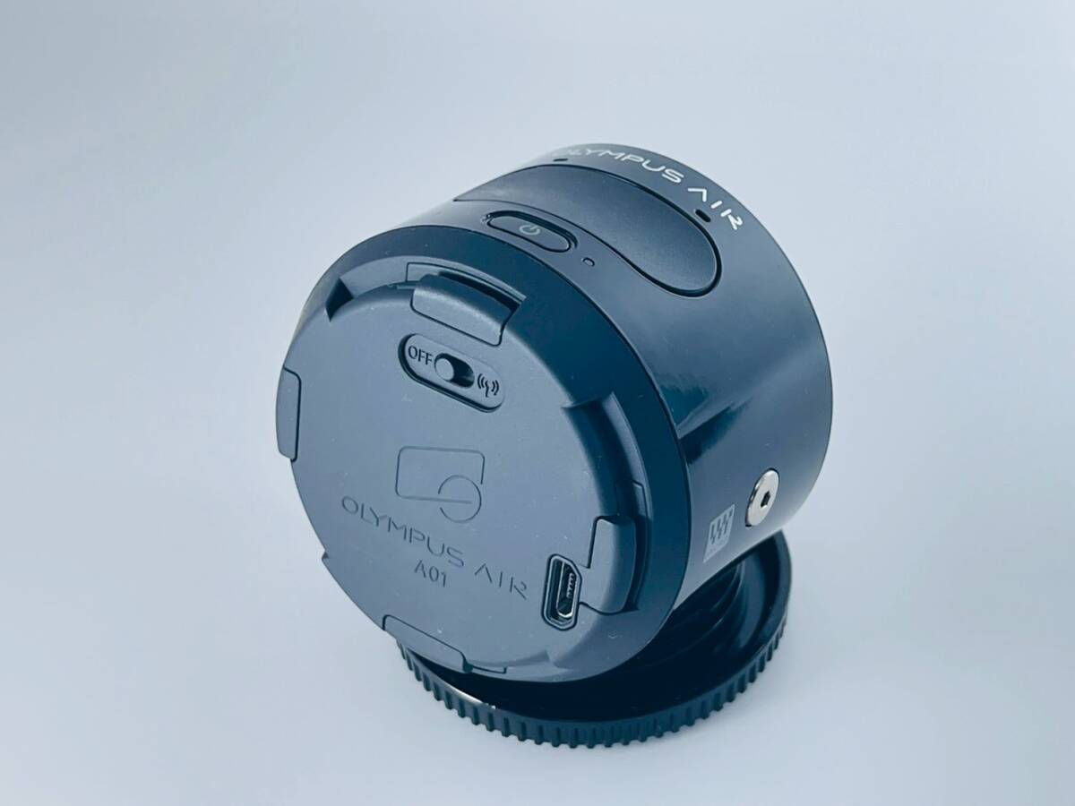 ★動(dòng)作未確認(rèn)★ オリンパス OLYMPUS AIR A01 ブラック ★通電のみ確認(rèn) #A007