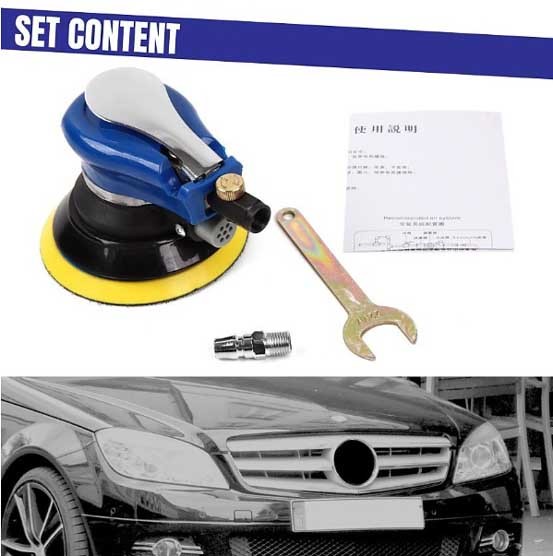 ★洗車や研磨に！エアーサンダー/オービタルサンダー /ポリッシャー/新品即決！エアー式★★_画像3
