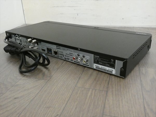 3TB☆17年☆東芝/REGZA☆HDDBDレコーダー☆DBR-T3007☆リモコン付☆3番組同時(shí)録畫/3D対応機(jī) 管CX35605