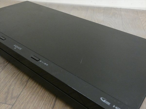 500GB☆19年☆シャープ/SHARP/AQUOS☆HDD/BDレコーダー☆2B-C05BW1☆リモコン付☆3D対応機(jī) 管SA8827