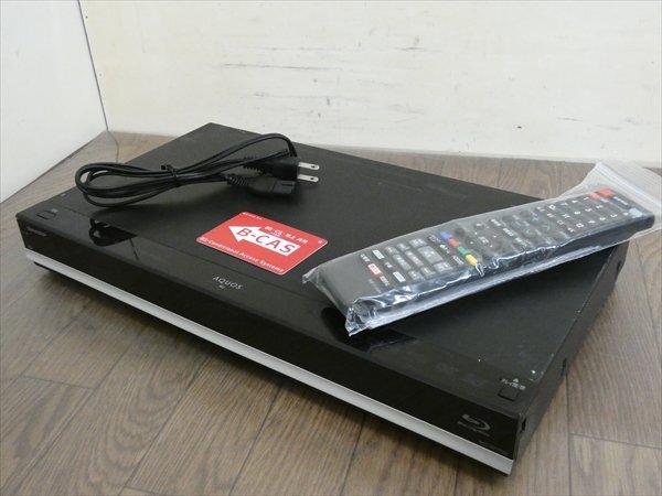1TB☆15年☆シャープ/SHARP/AQUOS☆HDD/BDレコーダー☆BD-W1700☆リモコン付☆2番組同時(shí)録畫☆3D対応機(jī) 管SA8822
