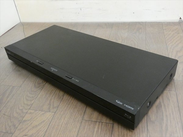 500GB☆19年☆シャープ/SHARP/AQUOS☆HDD/BDレコーダー☆2B-C05BW1☆リモコン付☆3D対応機(jī) 管SA8827