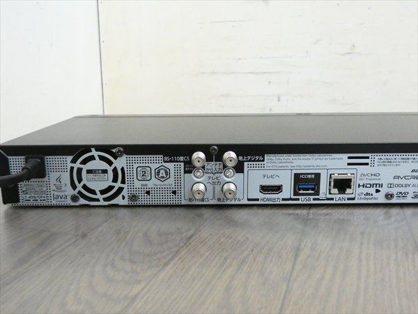 3TB☆17年☆東芝/REGZA☆HDDBDレコーダー☆DBR-T3007☆リモコン付☆3番組同時(shí)録畫/3D対応機(jī) 管CX35605