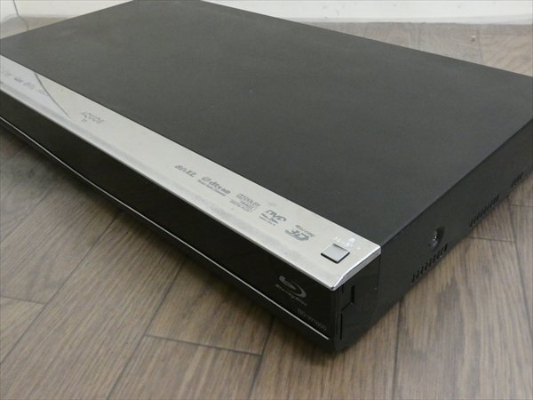 1TB☆14年☆シャープ/SHARP/AQUOS☆HDD/BDレコーダー☆BD-W1600☆リモコン付☆2番組同時録畫☆3D対応機 管SA8831